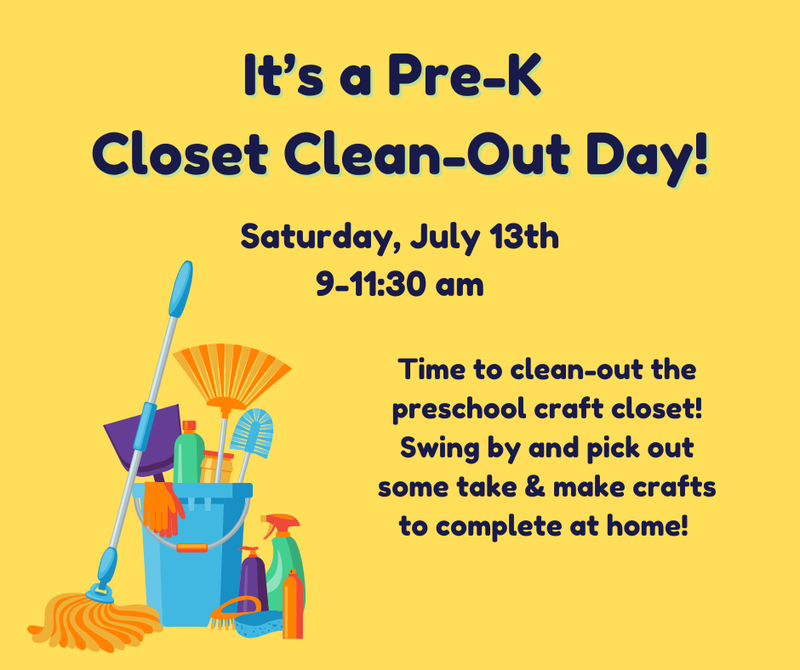 Preschool Craft Closet Clean-Out! Preschool Craft Closet Clean-Out!